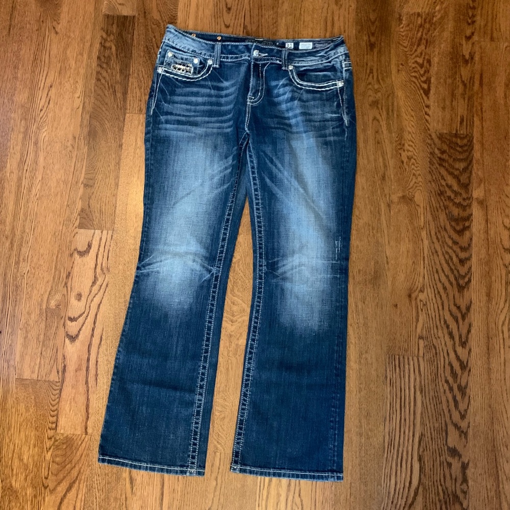 Miss Me Easy Boot Jeans 31 EUC